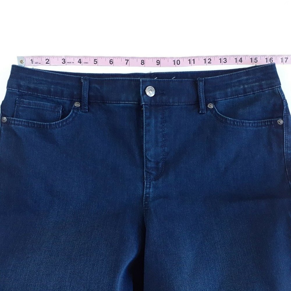 Gloria Vanderbilt All-Around Slimming Effect Blue Boot Cut Jeans Size 10 - Picture 12 of 12